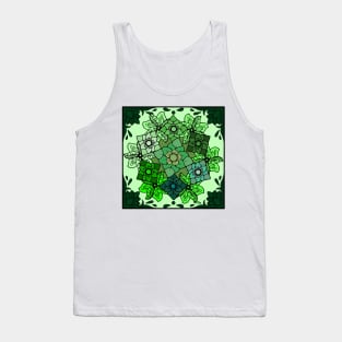 Floral Mandalas 394 (Style:2) Tank Top